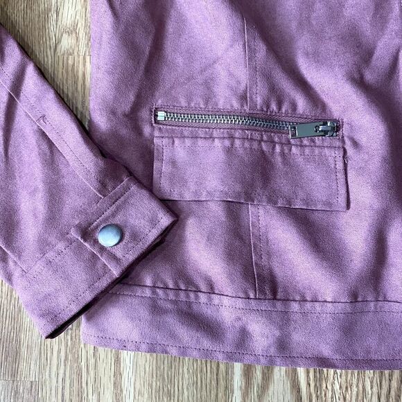 Apt 9 Full Zip Jacket Pink Small - Picture 4 of 8